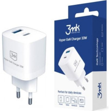Ładowarka 3MK 33W GaN PD 1xUSB-A+1xUSB-A