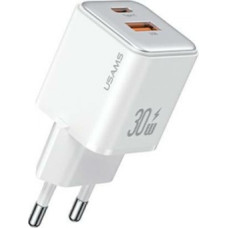 Usams Charging USB-C+USB-A PD 3.0 30W Szybkie ładowanie