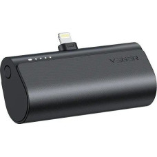 Veger PlugOn 5000mAh Powerbank Black
