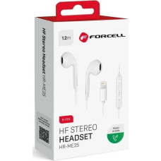 Forcell In-ear headphones for Apple iPhone Lightning 8-pin white HR-ME25