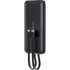 Choetech Powerbank Powerbank B654 10000mAh 22.5W USB-A / USB-C / micro USB with built-in USB-C / Lightning cable - black