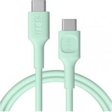 Zielony kabel USB-C-USB-C PowerFlex 100W silikonowy 1,2m zielony