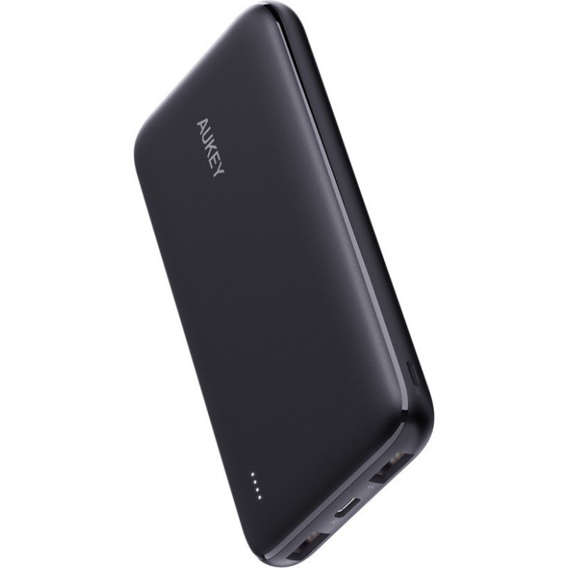 Aukey Powerbank Basix Slim PB-N73 10000mAh Black