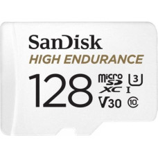 Sandisk High Endurance MicroSDXC 128 GB Class 10 UHS-I/U3 V30 card (SDSQQNR-128G-GN6IA)