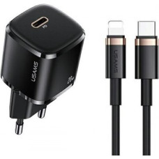 Usams Phone Charger 1x USB-C T36+Lightning PD