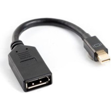Adapter Lanberg DisplayPort Mini - DisplayPort AV czarny (AD-0003-BK)