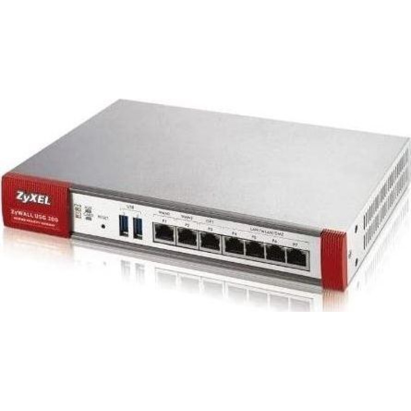 Zyxel Zapora sieciowa ZyXEL ZyWALL USG FLEX 200  (USGFLEX200-EU0101F)