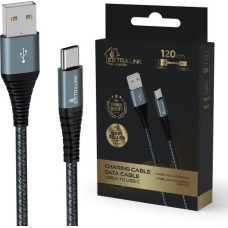 Extralink Cable USB Type-A to USB Type-C Smart Life 1.2m black