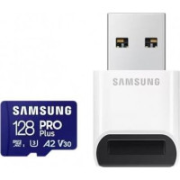 Samsung PRO Plus MicroSDXC 128 GB U3 A2 V30 Card (MB-MD128SB/WW)