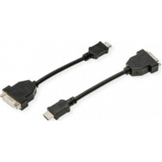 Adapter Secomp STANDARD AV adapter kabla, HDMI M - DVI F