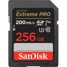 Sandisk Extreme PRO SDXC 256 GB Class 10 UHS-I/U3 V30 card (SDSDXXD-256G-GN4IN)