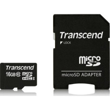 Transcend MicroSDHC 16 GB Class 10 card (TS16GUSDHC10)