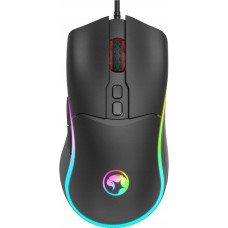 Mysz Marvo Mouse M358, 7200DPI, optyczna, 7cl, przewodowa USB, czarna, gamingowa, podświetlana