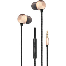 2GO Headphones 795962 headphones/headset Wired In-ear Connectivity/Music Gold