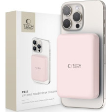 Tech-Protect Powerbank PB11 LIFEMAG MAGSAFE POWER BANK 10000MAH PINK