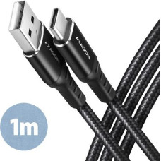 Axagon BUCM-AM10AB kabel USB-C do USB-A 1m USB