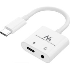 Maclean Cable adapter USB-C 3,5 mm jack PD MCTV-848