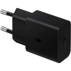 Samsung Power Adapter 15W USB-C Fast Charge (without cable); Black