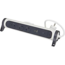 Legrand Przedłużacz ochronny 3x2PZ +USB A/C 1,5m