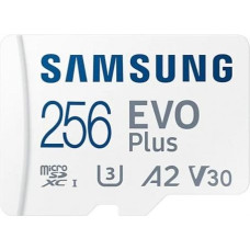 Samsung EVO Plus 2024 MicroSDXC 256 GB Class 10 UHS-I/U1 A2 V30 card (MB-MC256SA/EU)