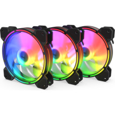 Krux Wentylator Krux Lunar 120 ARGB 3-pack (KRX0068)