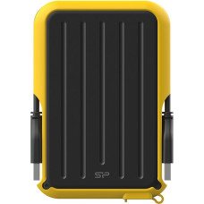 Silicon Power Dysk zewnętrzny HDD Silicon Power Armor A66 5TB Żółty (SP050TBPHD66LS3Y)