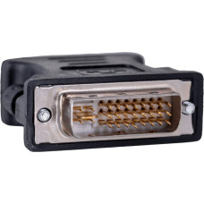 Lanberg Adapter AV Lanberg DVI-I - D-Sub (VGA) czarny (AD-0012-BK)