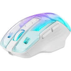 Defender Mouse Wireless mouse ASTRO ELITE GM-056 optical 3200dpi white RGB ACUMULATOR 7 buttons Gaming