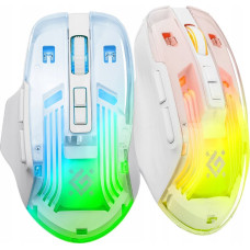 Defender Mouse Wireless mouse ASTRO ELITE GM-056 optical 3200dpi white RGB ACUMULATOR 7 buttons Gaming