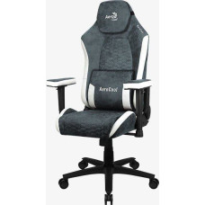 Aerocool CROWN AeroSuede Steel Blue Chair