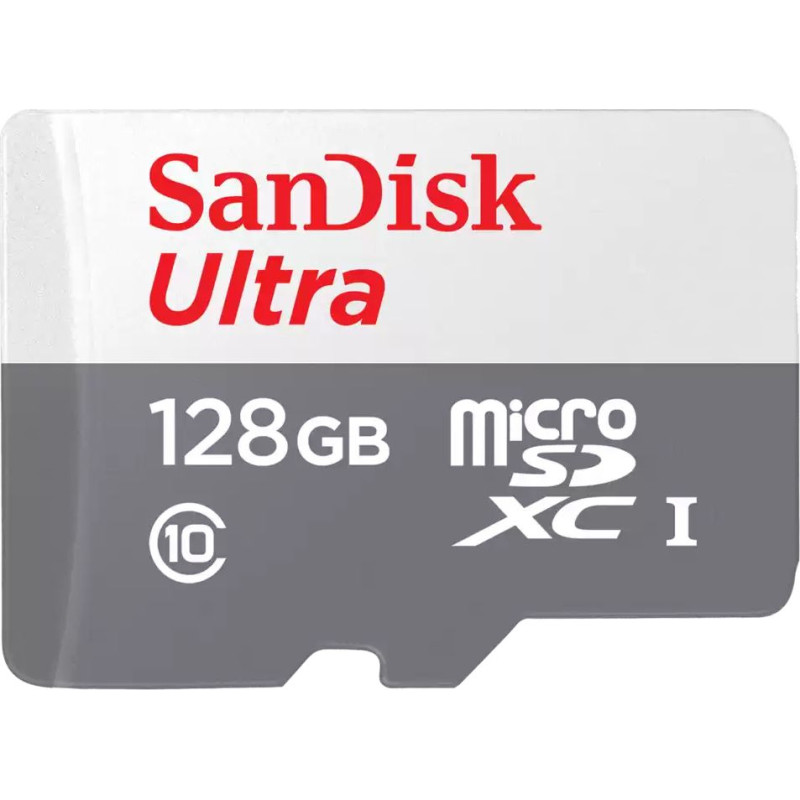 Sandisk Karta SanDisk Ultra MicroSDXC 128 GB Class 10 UHS-I  (SDSQUNR-128G-GN3MN)