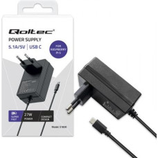 Ładowarka Qoltec Super FAST PD do Raspberry PI 5 USB