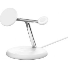 Belkin Belkin WIZ023VFWH ładowarka do urządzeń przenośnych Słuchawki, Smartfon, Smartwatch Biały USB Bezprzewodowe ładowanie Wewnętrzna