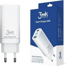 Ładowarka 3MK 65W 2xUSB-C + USB-A GaN PD QC