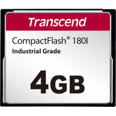 Transcend CF180I Compact Flash Card 4 GB (TS4GCF180I)