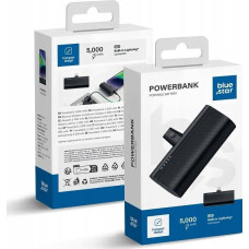 Bluestar BLUE STAR powerbank 5000 mAh with built-in Lightning 2.1A connector W0556P black