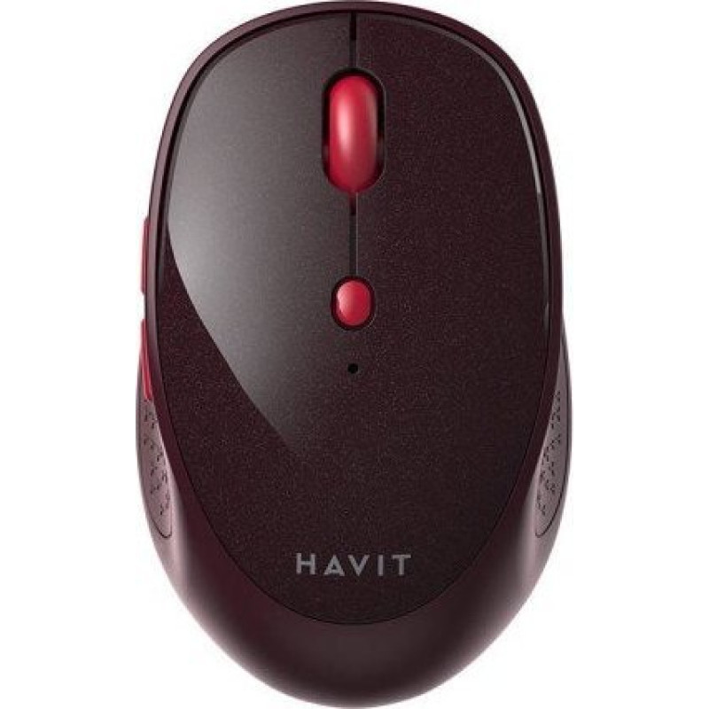 Mysz Havit Mysz bezprzewodowa MS76GT plus (czerwona)