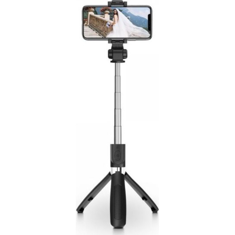 Tech-Protect Selfie stick L01S WIRELESS SELFIE STICK TRIPOD BLACK