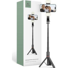 Tech-Protect Selfie stick L05S BLUETOOTH SELFIE STICK TRIPOD & LED LIGHT BLACK