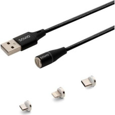 Kabel Savio USB 3w1 1m CL-152