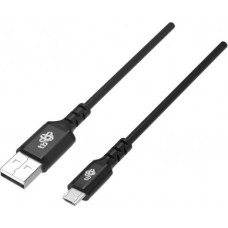 TB Cable USB0-Micro USB 2m silicone black Quick Charge