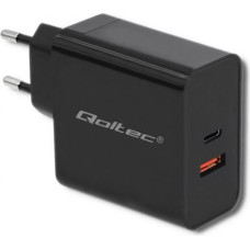 Qoltec Charger 1x USB-A 1x USB-C 3 A (51716)