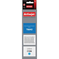 Activejet AE-664C Ink (replacement Epson T6642; Supreme; 100 ml; blue)