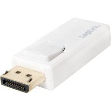 Adapter Logilink AV DisplayPort - HDMI biały (CV0100)