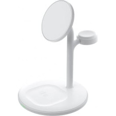 Green Cell Greencell MagScape Stand 3-in-1 MagSafe Inductive Charger for iPhone, Apple Watch, AirPods and other wireless headphones