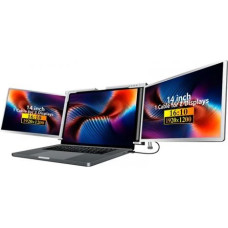 Przenośne monitory do laptopów Extralink Smart Life S500 14'' IPS, 2 monitory, 1920x1200