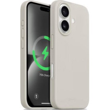Etui Crong iPhone 16 MagSafe Color Cover kamienny beż