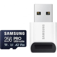 Samsung Pro Ultimate MicroSDXC 256 GB Class 10 UHS-I/U3 A2 V30 Card (MB-MY256SB/WW)