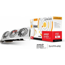 Sapphire Technology Karta graficzna Radeon RX 7800 XT PURE GAMING OC 16GB GDDR6 256bit 2DP