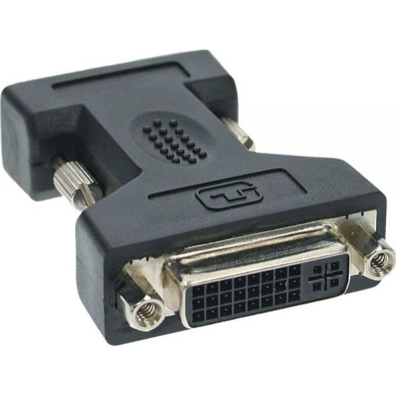 Adapter AV DVI-I - D-Sub (SVGA) czarny (17790)